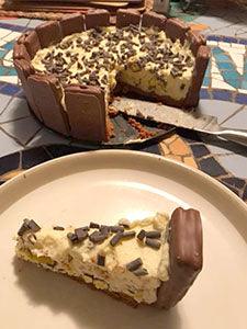 Lesley's Pineapple Lumps Tim Tams Cheesecake