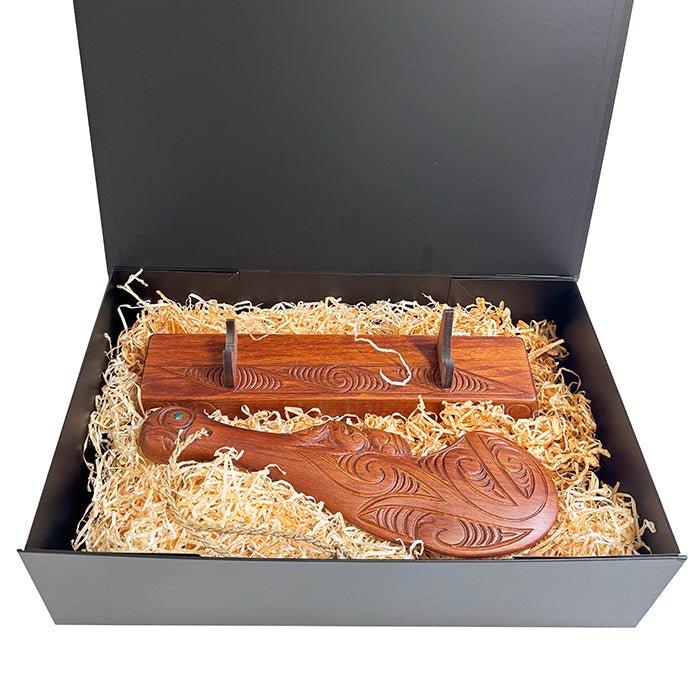 38cm Carved Maori Wahaika Club - ShopNZ