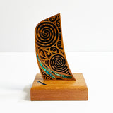 Maori Waka Canoe Stern Leadership Trophy
