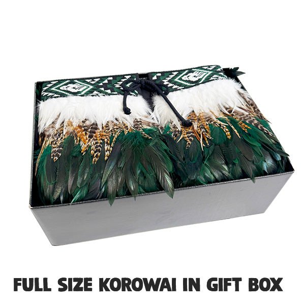 Black and Red Ngapuhi Korowai - ShopNZ