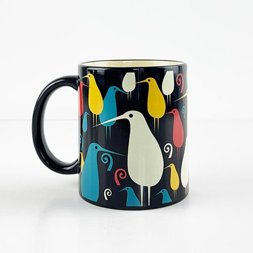 Colourful NZ Kiwi Bird Mug - ShopNZ