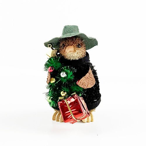 Cute NZ Brush Kiwi Christmas Tree Farmer Ornament - ShopNZ
