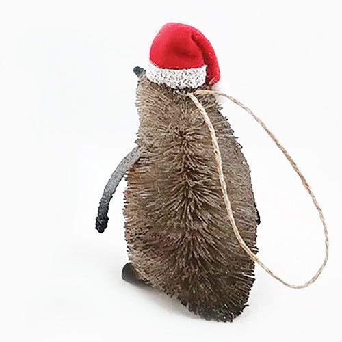 Cute NZ Brush Penguin Christmas Ornament - ShopNZ