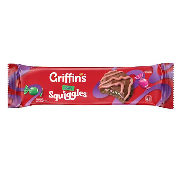Griffins Candy Squiggles Biscuits - ShopNZ