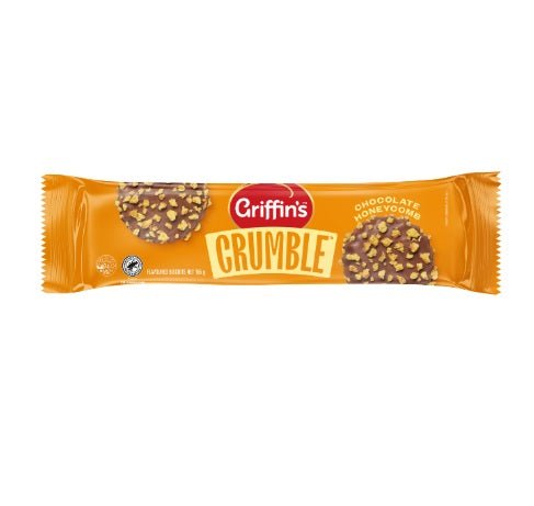 Griffins Crumble Biscuit - Chocolate Honeycomb - ShopNZ
