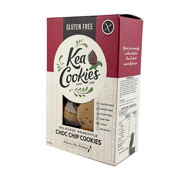 Kea Gluten Free Choc Chip Cookies - ShopNZ