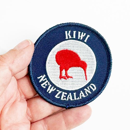 Kiwi Bird New Zealand Iron On Patch - ShopNZ