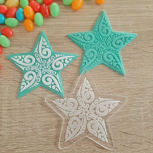 Maori Koru Design Fondant Icing Stamp - ShopNZ