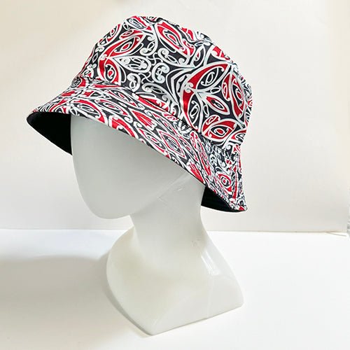 Maori Kowhaiwhai Bucket Hat - ShopNZ
