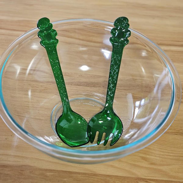 Maori Tiki Plastic Salad Servers - ShopNZ