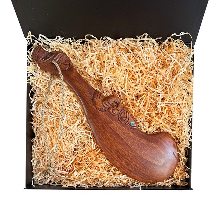 Maori Wahaika - Stand and Presentation Box Optional - ShopNZ