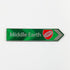 Middle Earth LOTR NZ Road Sign Fridge Magnet - ShopNZ