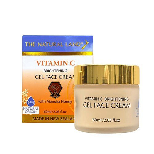 Natural Land Vitamin C Brightening Gel Face Cream ShopNZ Natural Land Vitamin C Brightening Gel Face Cream ShopNZ