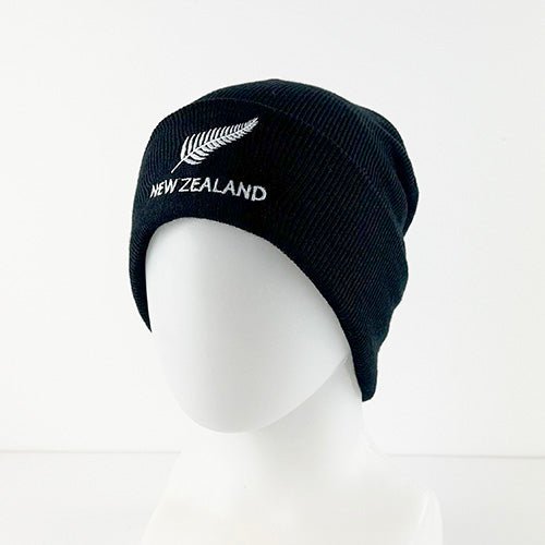 New Zealand Silver Fern Beanie Hat - ShopNZ