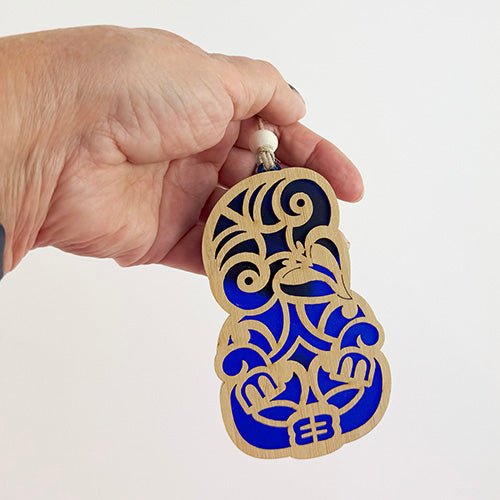 NZ Made Maori Tiki Christmas Ornament - ShopNZ