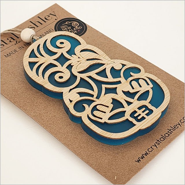 NZ Made Maori Tiki Christmas Ornament - ShopNZ