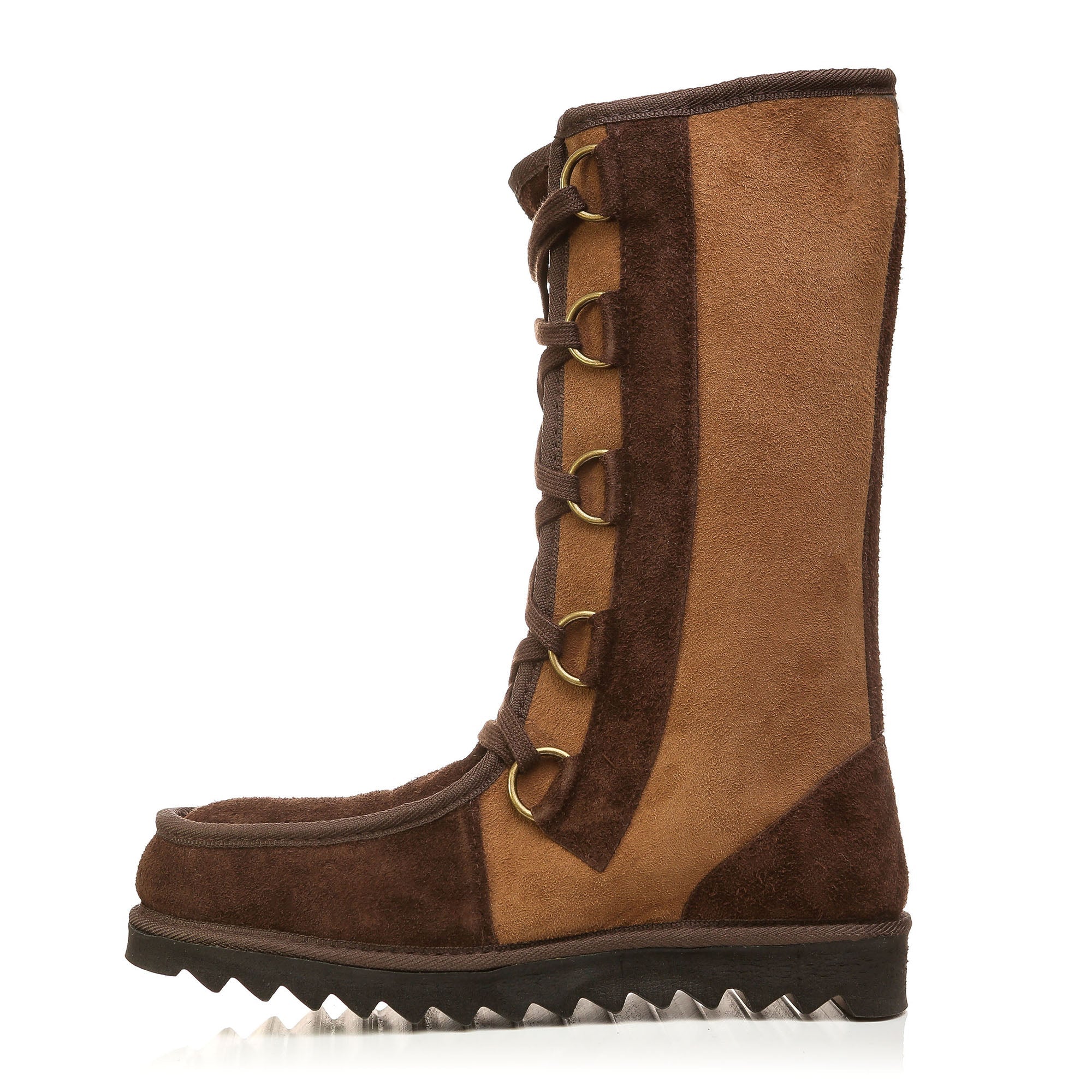 NZ Sheepskin High-calf Lace-up Boots - ShopNZ