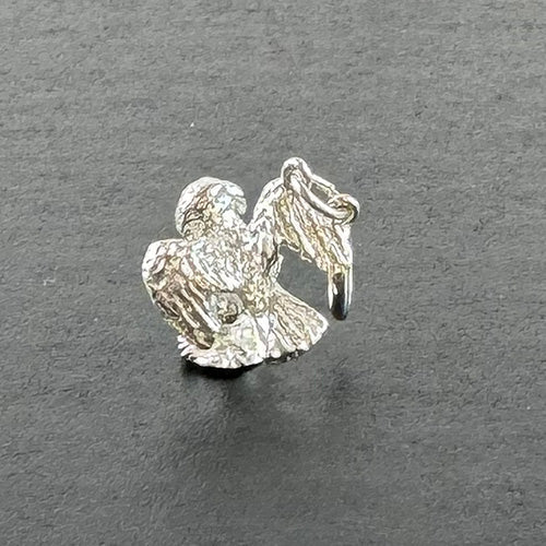 NZ Sterling Silver Kea Bird Charm - ShopNZ