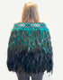 Paua and Black Maori Korowai Cape - ShopNZ