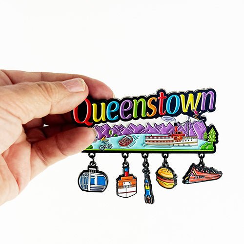Queenstown NZ Charm Fridge Magnet - ShopNZ