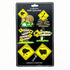 Set of 4 NZ Souvenir Road Sign Fridge Magnets - ShopNZ