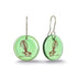 Stone Arrow Eco Glass Fantail Disc Earrings - ShopNZ