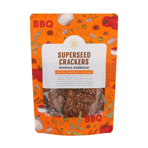 Superseed Manuka Barbecue Crackers - ShopNZ