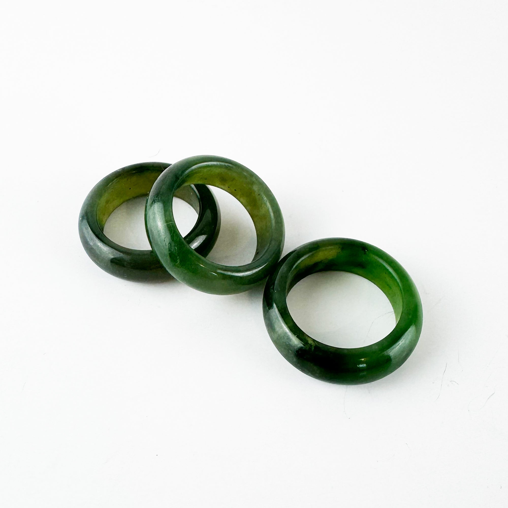 Wide Greenstone Ring - ShopNZ