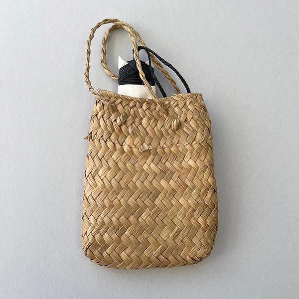 Maori Long Bone Double Manaia Toki Necklace - ShopNZ