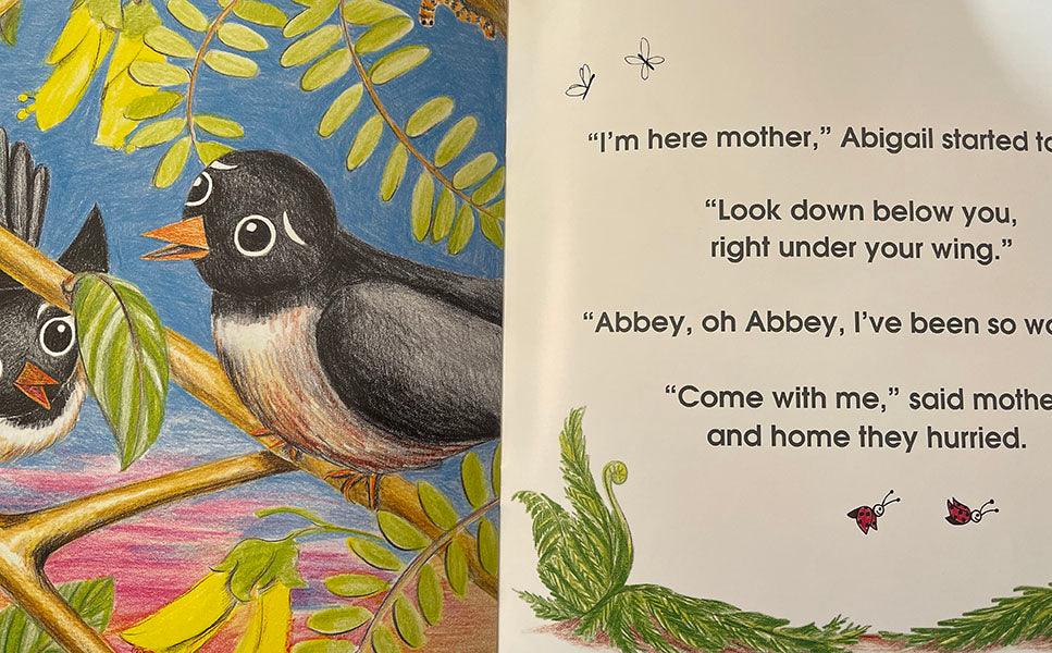NZ Childrens Book: Abigail Fantail - ShopNZ