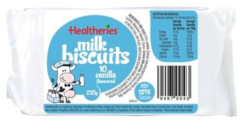 NZ Healtheries Milk Biscuits - ShopNZ