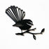 NZ Made Acrylic Fantail Wall Art - ShopNZ