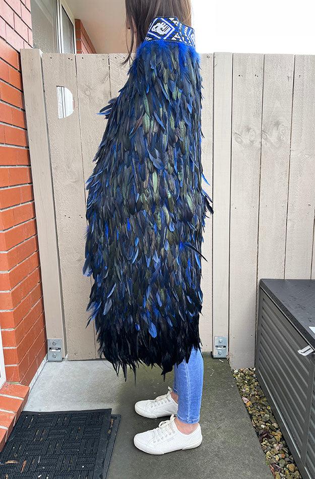 Regal Royal Blue Maori Korowai - ShopNZ