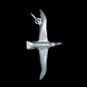 Sterling Silver Albatross Charm - ShopNZ