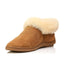 Ankle High NZ Sheepskin Slippers With Outdoor Sole