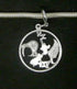 Sterling Silver NZ Icons Kiwi Map Fern Charm - ShopNZ
