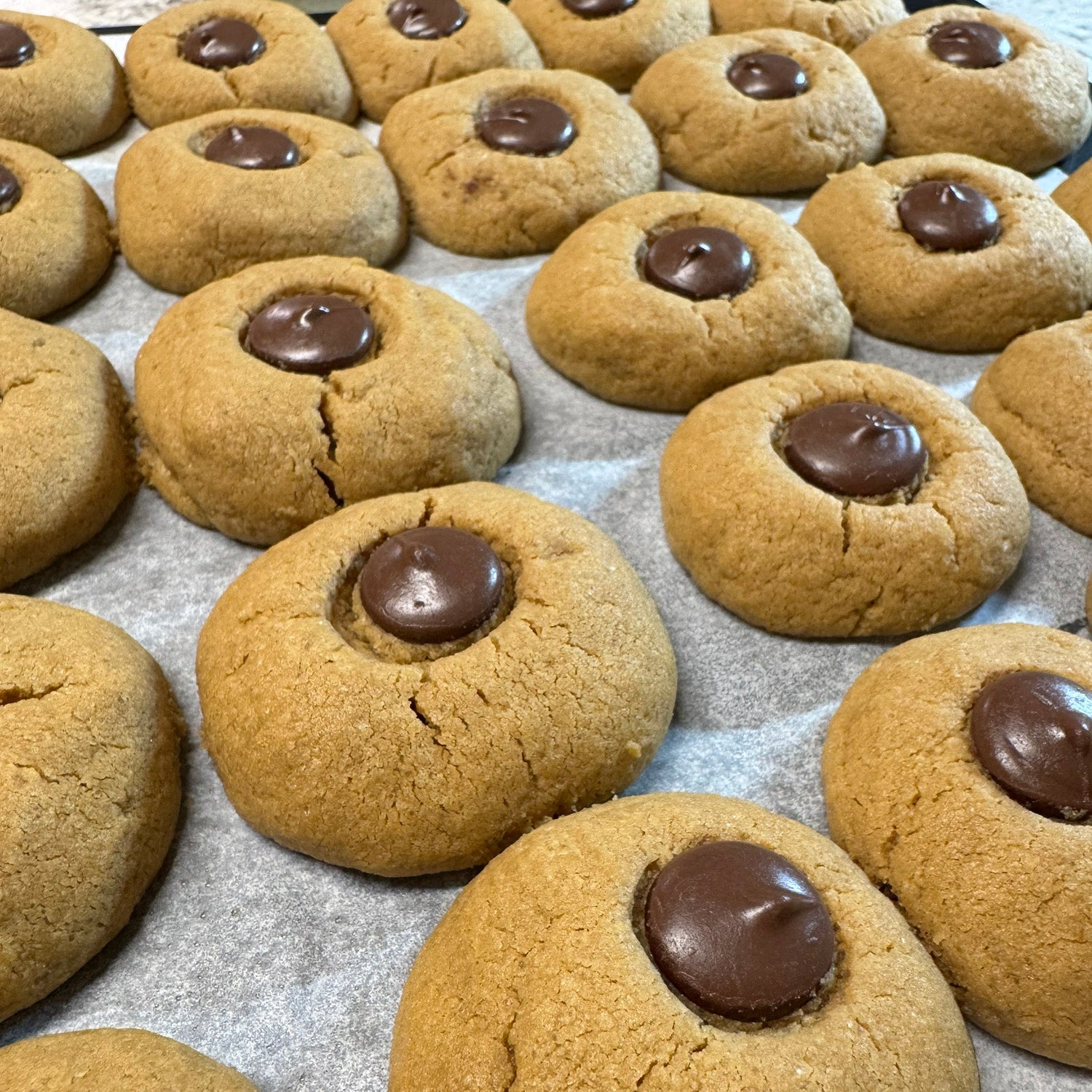 Lesley's Coffee Chocolate Button Cookies - ShopNZ