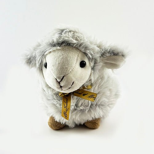 19cm Light Grey NZ Souvenir Sheep Soft Toy - Lovely Gift - ShopNZ