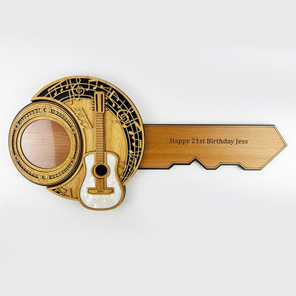 21st Birthday Key for Guitar Playing Musician - ShopNZ