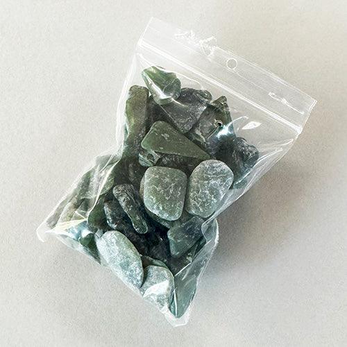70g Bag of Tumbled Pounamu Greenstone Pieces - ShopNZ