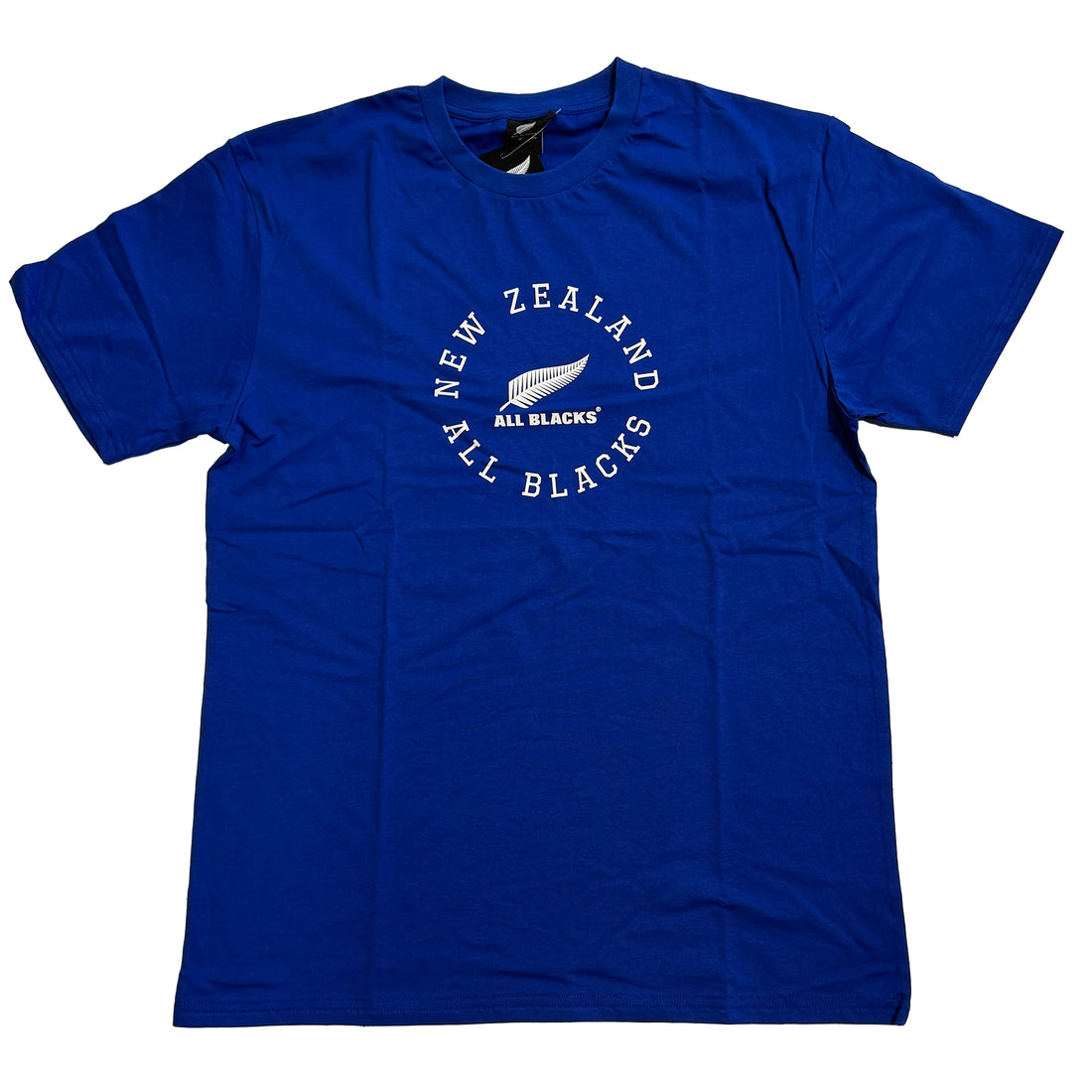 Blue Official All Blacks Rugby T-shirt size Small to 4XL