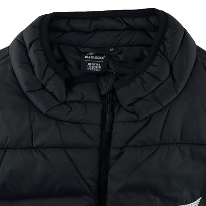 All Blacks Rugby Adult Puffer Vest Gilet sizes Small to 2XL