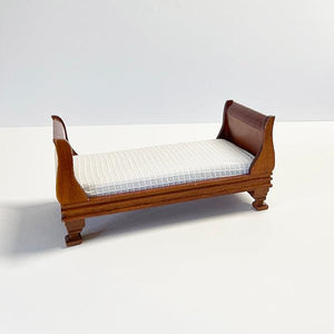 Miniature Sleigh Bed for NZ Fairy Dolls