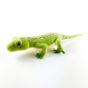 Cute Plush Wellington Green Gecko Lizard Toy