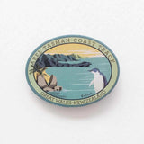 Abel Tasman Great Walk Korora Penguin Pinback Badge