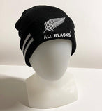All Blacks Rugby Turn Up Beanie Hat