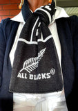 All Blacks Rugby Kids to Adults Jacquard Scarf - ShopNZ