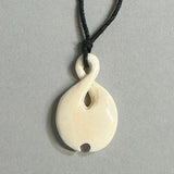Affordable Maori Bone Love Twist Necklace