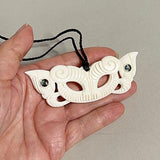 Bone Maori Manaia Pekapeka Breastplate Necklace