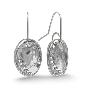 Stone Arrow Baby Paua Earrings